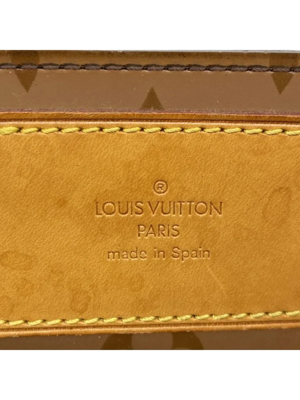 Louis Vuitton Tote Monogram Vinyl Cover Amble PM Brown - Picture 5 of 10